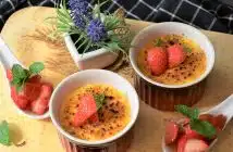dessert, strawberries, cute