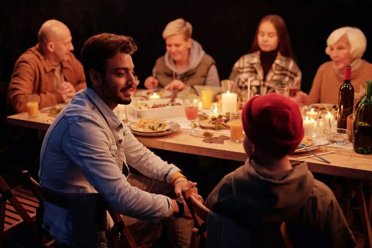 dîner  amis