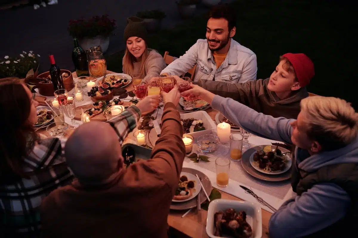 dîner  amis