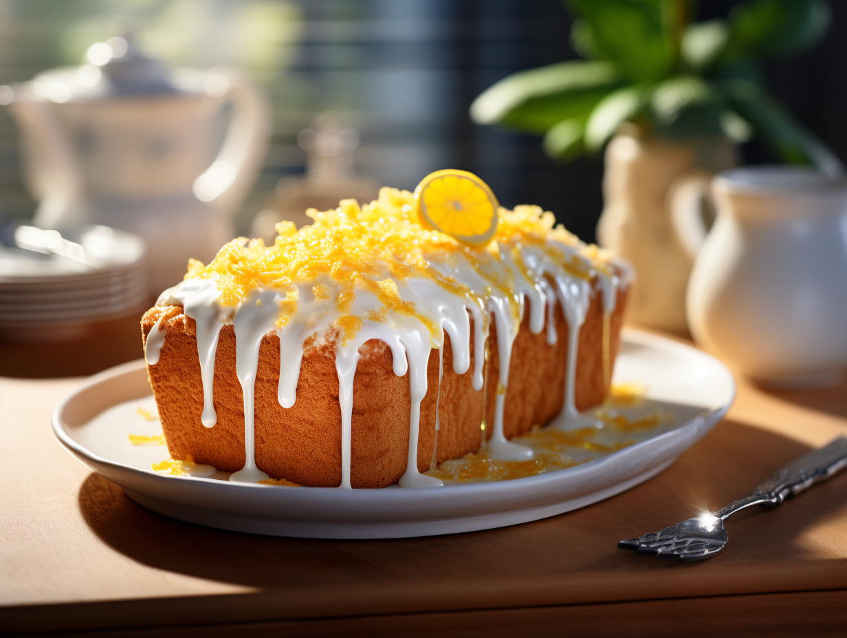 gâteau crème anglaise