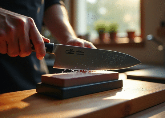 Aiguiser couteaux japonais : quel degré choisir ?