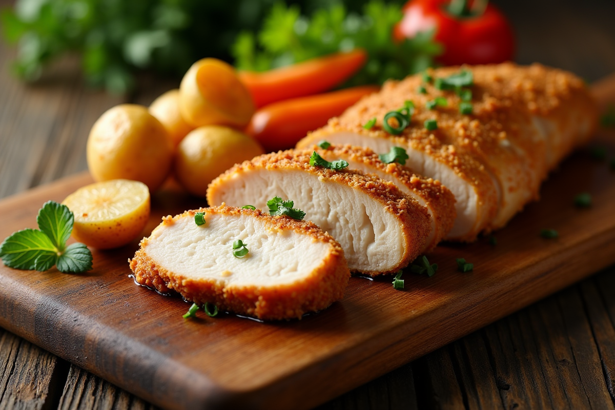 poulet croustillant