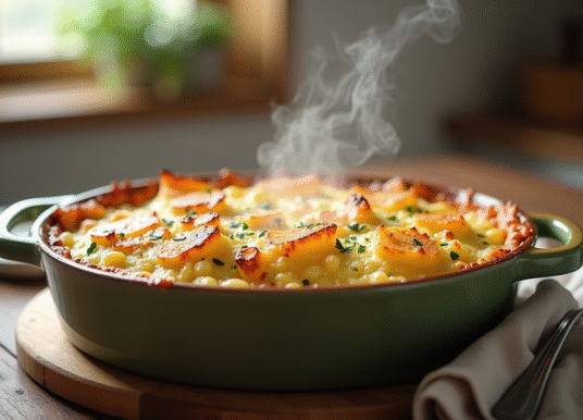 Gratin de courgette et pomme de terre : un plat complet et réconfortant