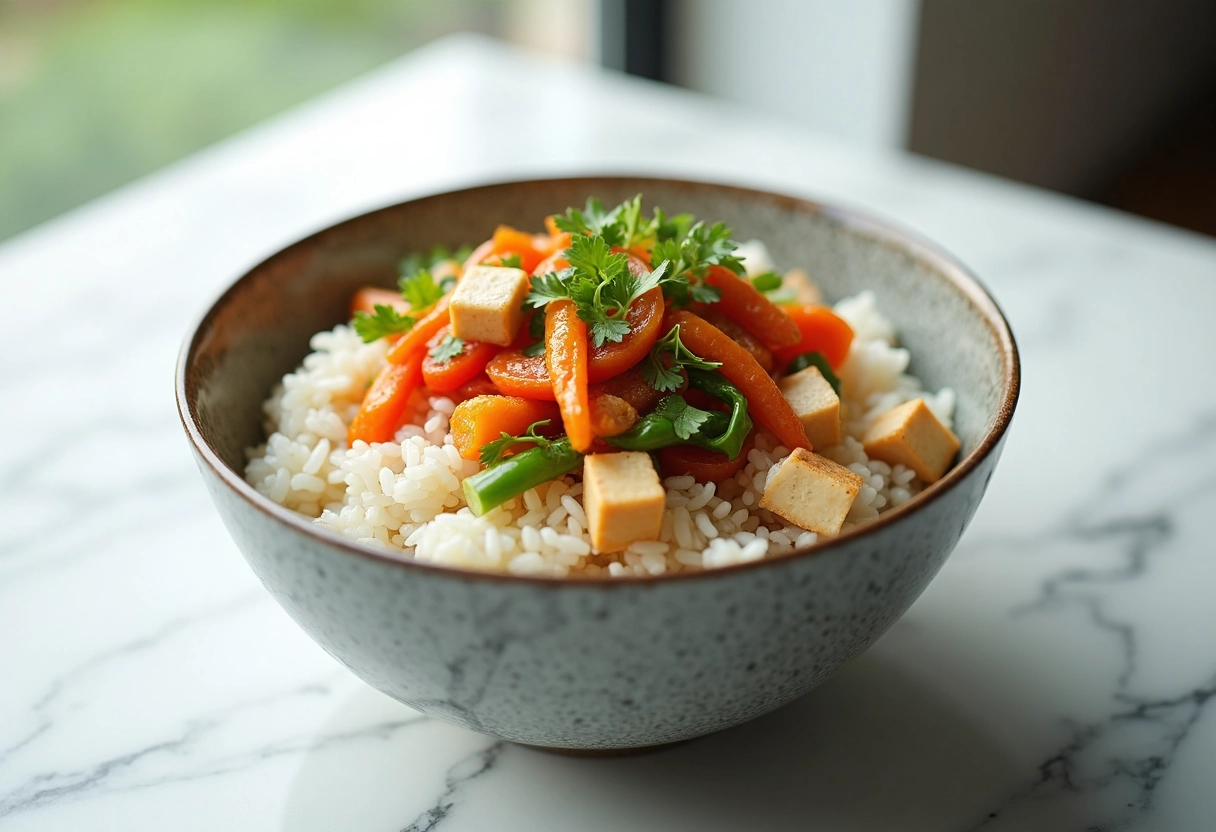 riz végétal